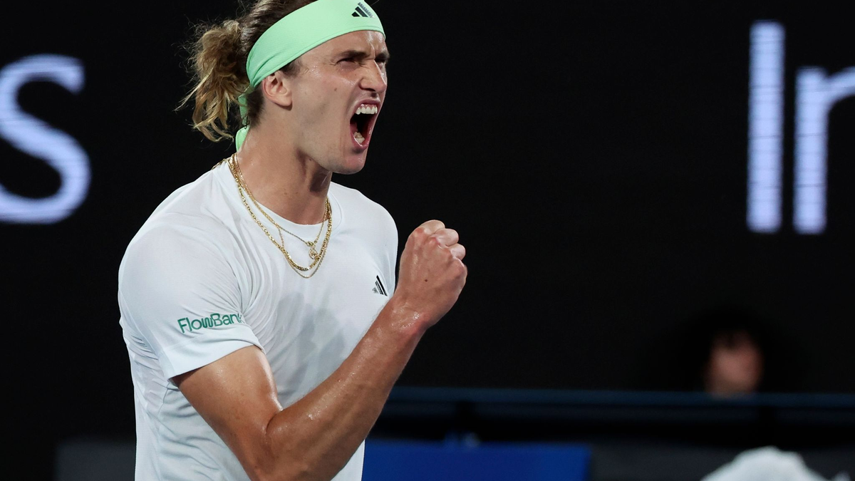 Setzte sich schnell durch: Alexander Zverev. - Foto: Asanka Brendon Ratnayake/AP/dpa