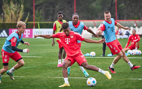 Der FC Bayern arbeitet an der Algarve an einer erfolgreichen Rückrunde. - Foto: -/FC Bayern München 
/dpa