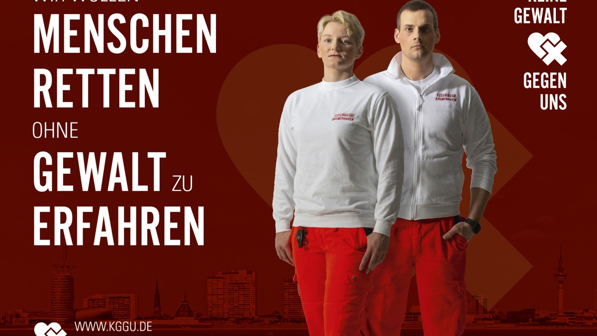 FW Bremerhaven: Gemeinsame Pressemitteilung von Polizei und Berufsfeuerwehr Bremerhaven: Minderjährige Randalierer treten gegen Rettungswagen der Feuerwehr Bremerhaven - Foto: presseportal.de