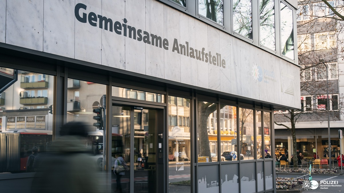 POL-AC: Anlaufstelle Peterstraße: im ersten Jahr sehr gut angenommen - Foto: presseportal.de