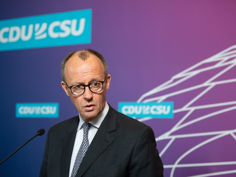 Friedrich Merz kritisiert die Ampel. - Foto: Marco Rauch/dpa
