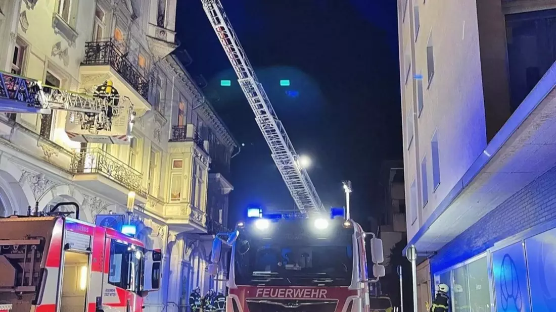 FW Witten: Brand in Seniorenresidenz, ein Bewohner verletzt - Bild: presseportal.de