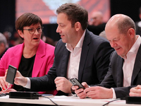 Saskia Esken, Lars Klingbeil, Olaf Scholz (Archiv) - Foto: über dts Nachrichtenagentur