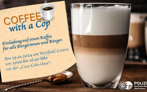 POL-OB: Einladung zu Coffee with a Cop - Foto: presseportal.de