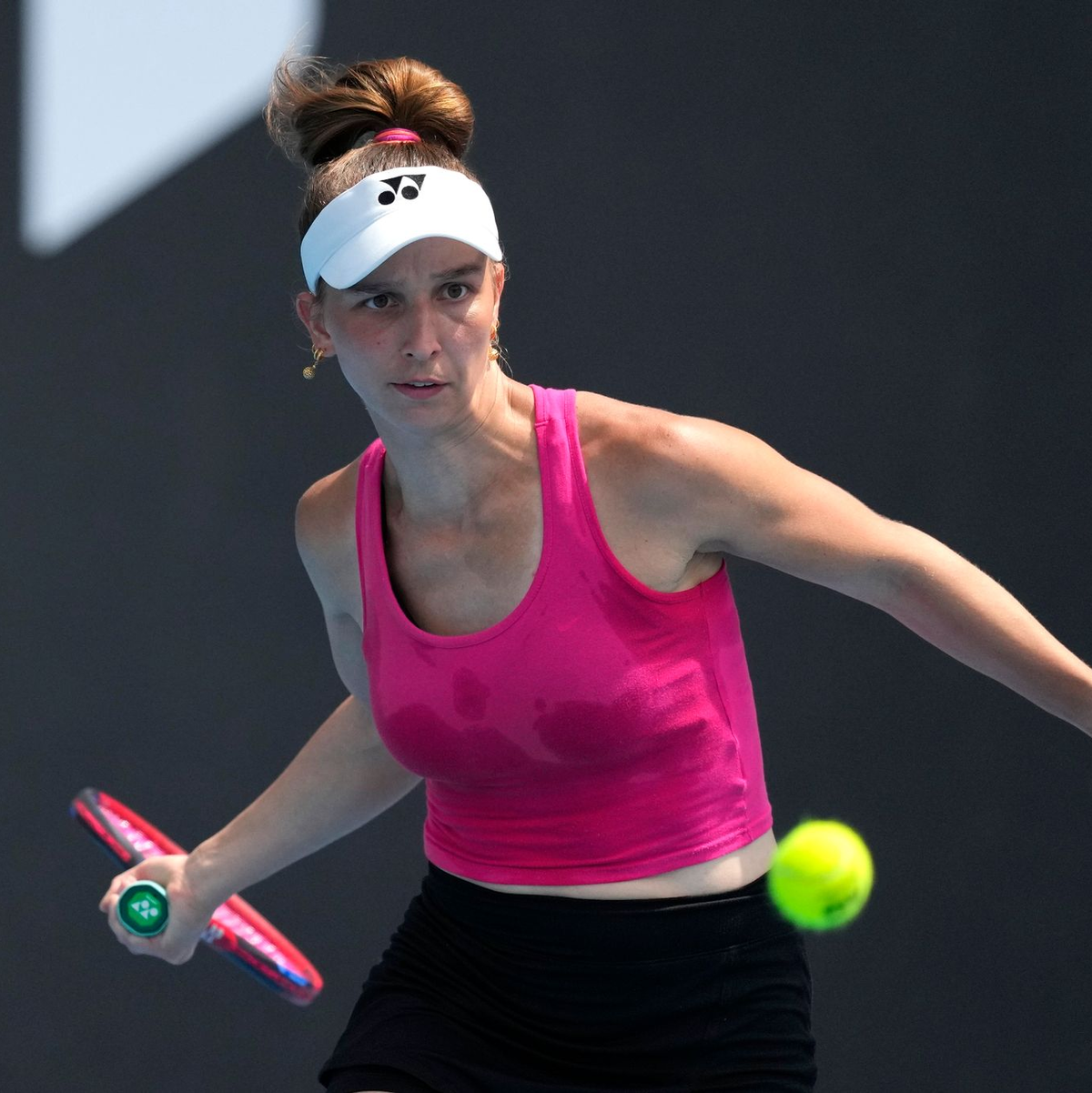 Musste sich bei den Australian Open geschlagen geben: Tamara Korpatsch. - Foto: Louise Delmotte/AP
