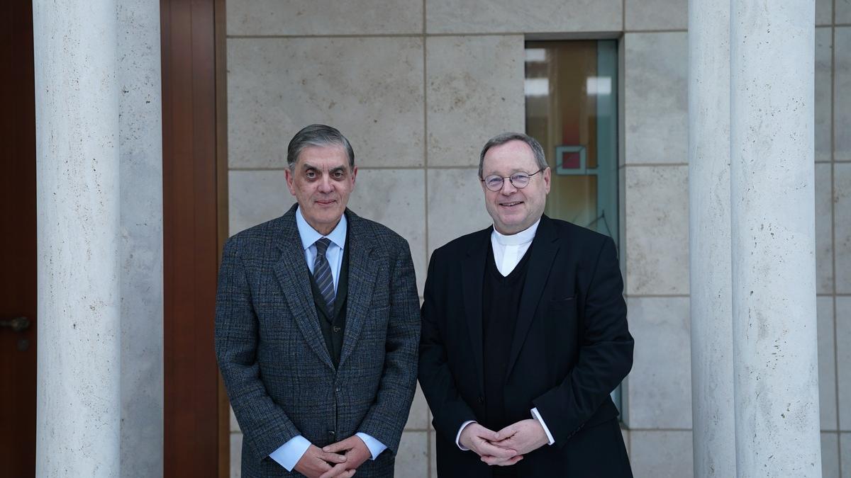 Bischof Bätzing trifft Romani Rose - Foto: presseportal.de