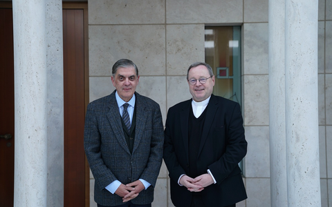 Bischof Bätzing trifft Romani Rose - Foto: presseportal.de