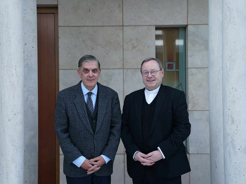 Bischof Bätzing trifft Romani Rose - Foto: presseportal.de