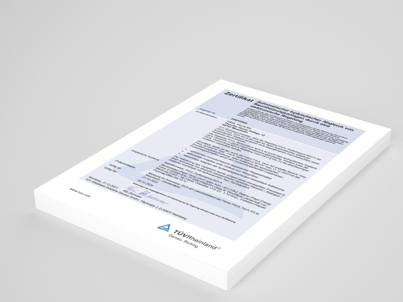 PAUL Tech AG erhält TÜV-Zertifikat - Foto: presseportal.de