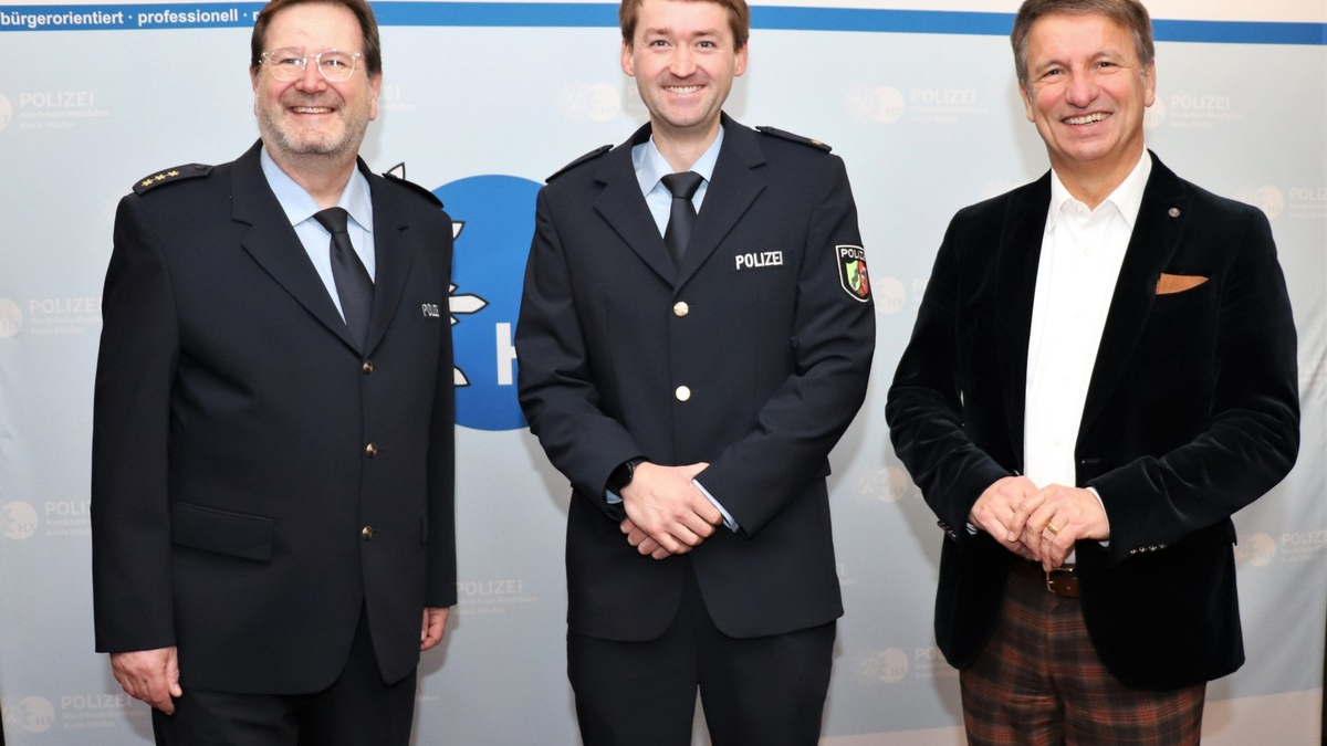 POL-HX: Polizeirat Sven Harrsen ist neuer Direktionsleiter / Neuorganisation in der Kreispolizeibehörde Höxter - Foto: presseportal.de