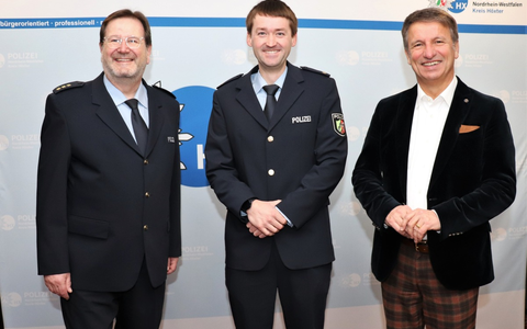 POL-HX: Polizeirat Sven Harrsen ist neuer Direktionsleiter / Neuorganisation in der Kreispolizeibehörde Höxter - Foto: presseportal.de