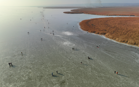 Eisige Faszination am Neusiedler See - Foto: Burgenland Tourismus/MotionManager über pressetext.de