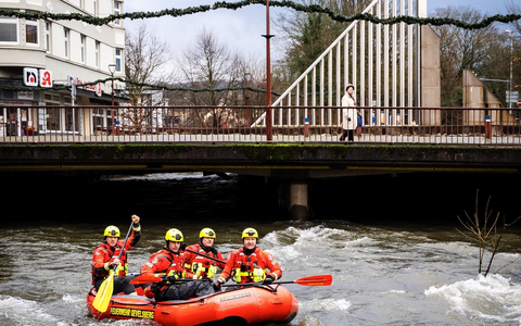 FW-EN: Gevelsberger Strömungsretter trainieren für den Ernstfall - Foto: presseportal.de