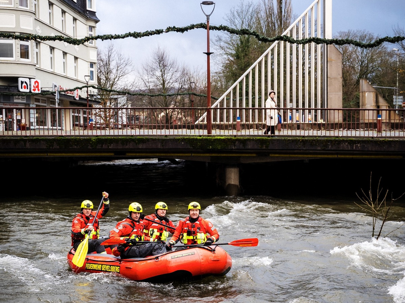 FW-EN: Gevelsberger Strömungsretter trainieren für den Ernstfall - Foto: presseportal.de