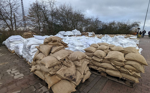 Sandsäcke zum Hochwasserschutz (Archiv) - Foto: über dts Nachrichtenagentur