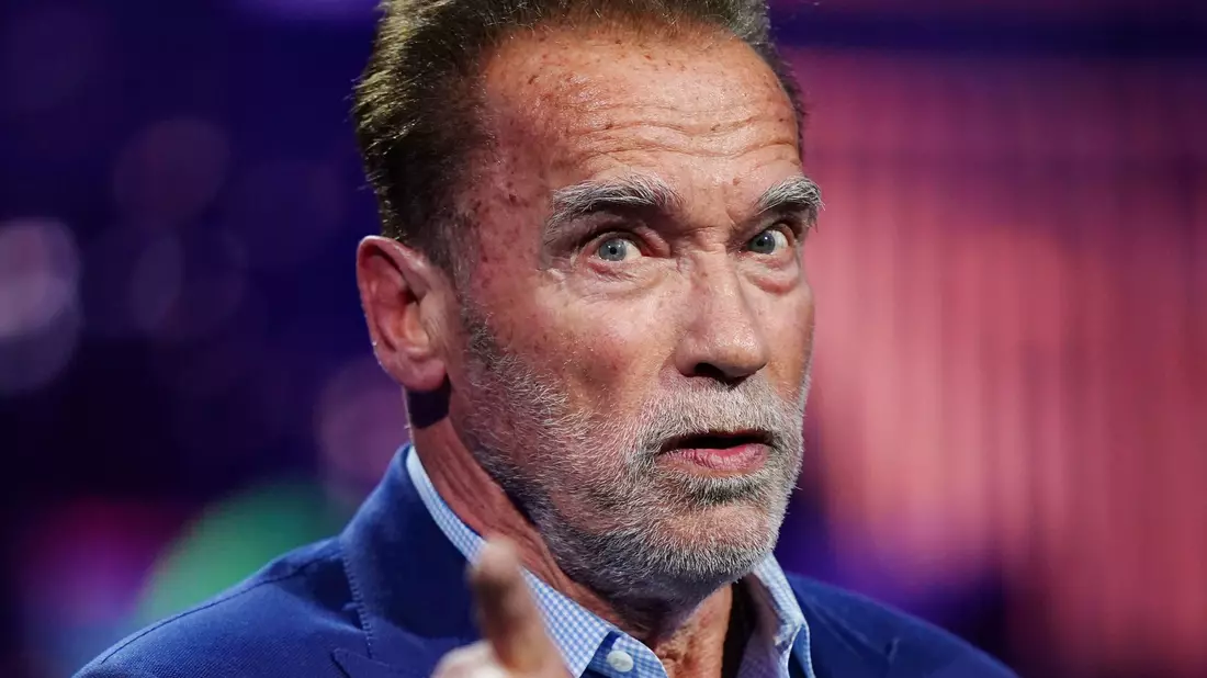 Arnold Schwarzenegger ist vom Zoll am Münchener Flughafen festgesetzt worden. - Bild: Jack Dempsey/AP/dpa