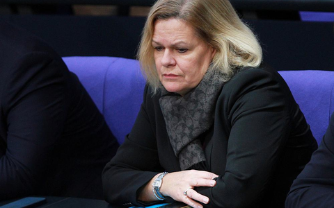 Nancy Faeser am 17.01.2024 - Foto: über dts Nachrichtenagentur