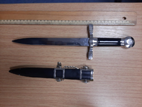 BPOLI EF: Mit Dolch im Bahnhof Nordhausen unterwegs - Foto: presseportal.de