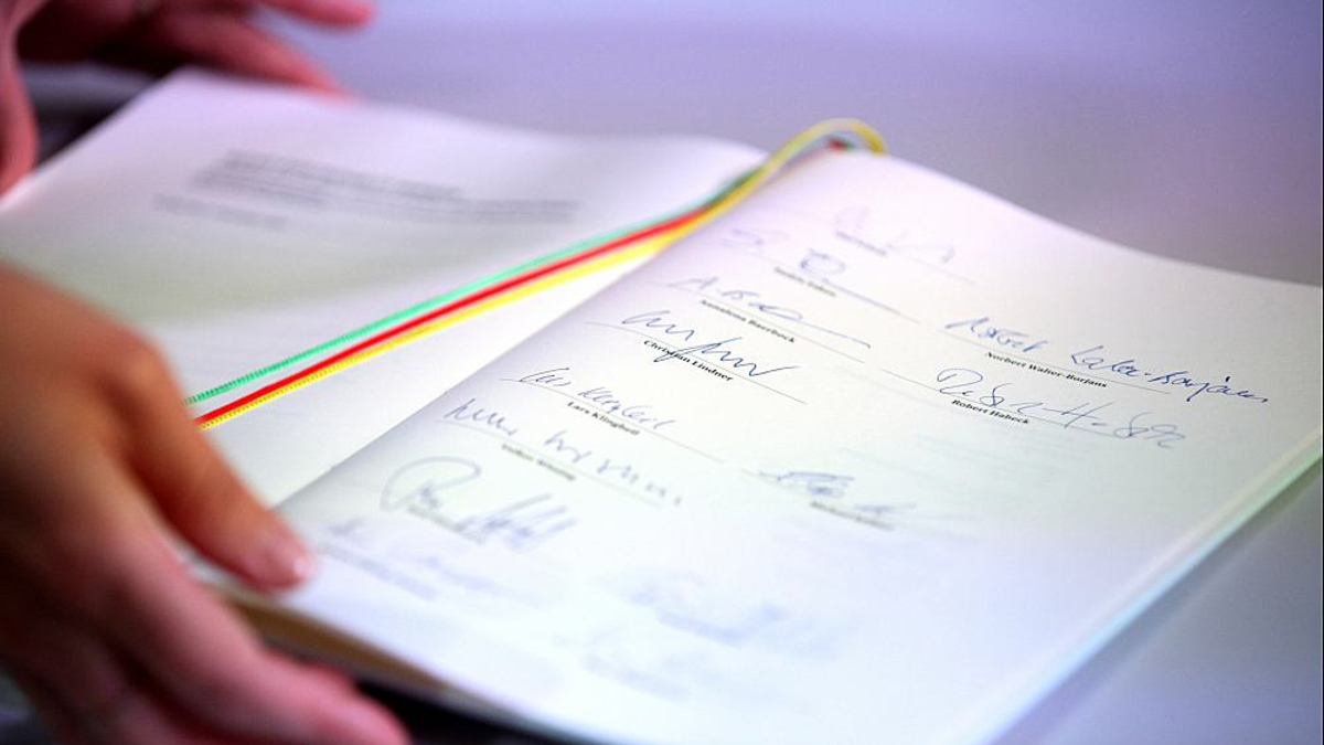 Ampel-Koalitionsvertrag (Archiv) - Foto: über dts Nachrichtenagentur