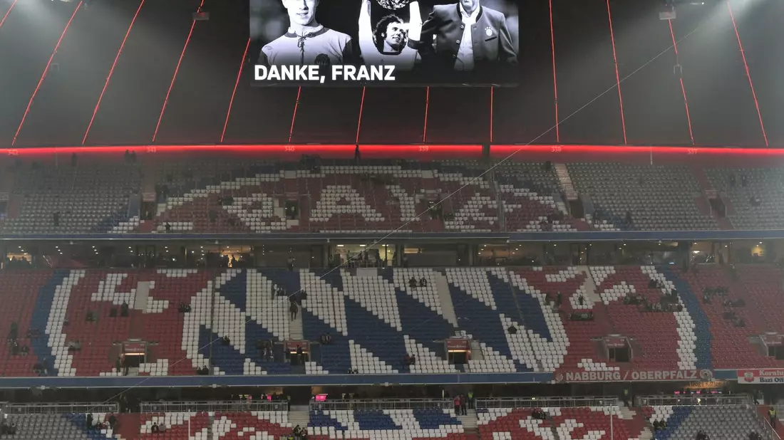 Die Gedenkfeier für Franz Beckenbauer findet am Freitag in der Allianz Arena in München statt. - Bild: Peter Kneffel/dpa