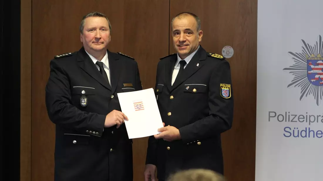 POL-DA: Groß-Gerau: Erster Polizeihauptkommissar Torsten Hahn übernimmt Leitung der Polizeistation - Bild: presseportal.de