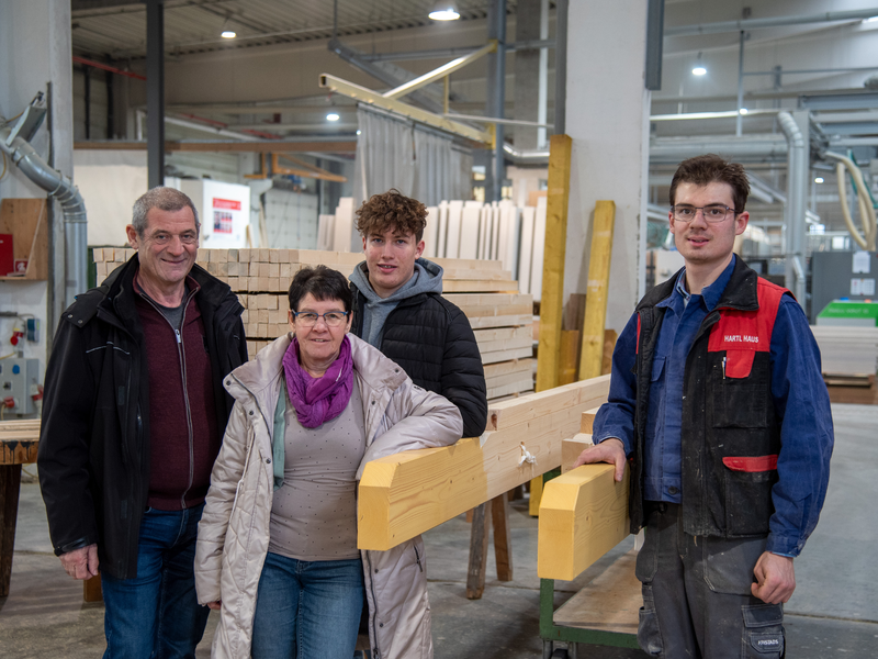 HARTL HAUS - Lehrling Großeltern - Foto: HARTL HAUS über pressetext.de