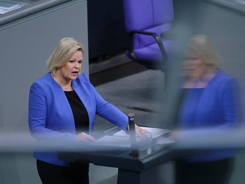 Nancy Faeser (Archiv) - Foto: über dts Nachrichtenagentur