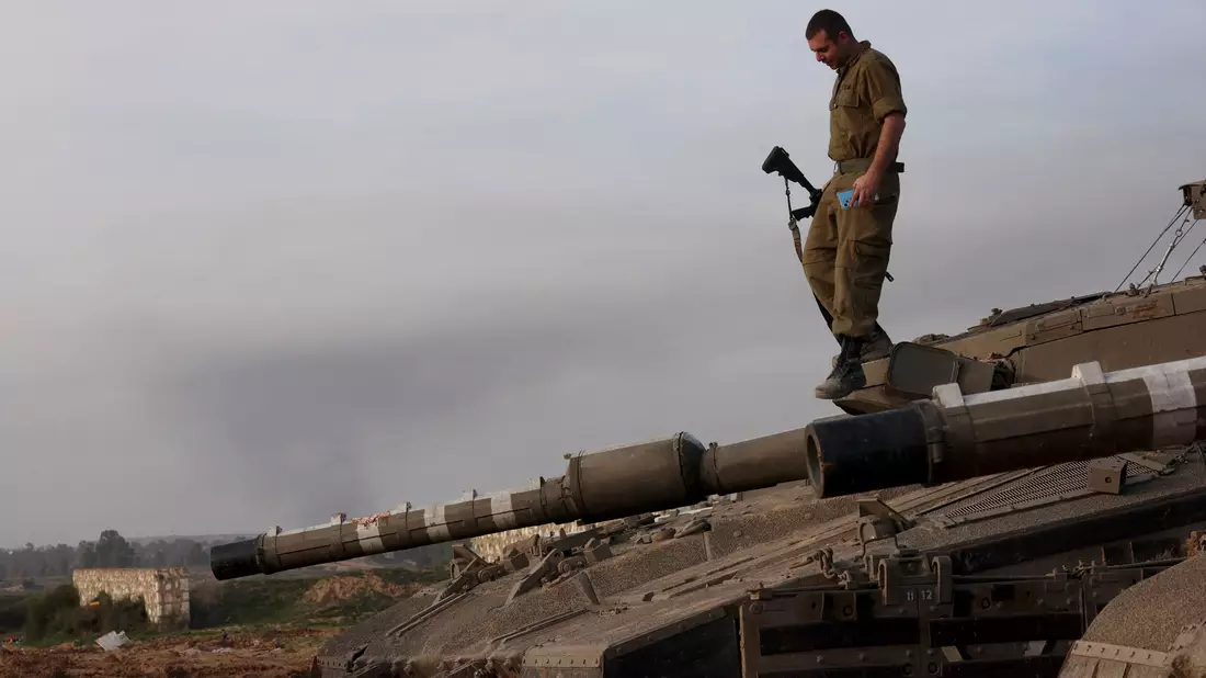 Kann es eine Zweistaatenlösung nach dem Gaza-Krieg geben? Nein, sagt der israelische Premierminister Netanjahu. Unterdessen gehen die Kämpfe zwischen den israelischen Streitkräften und der Hamas im Gazastreifen weiter. - Bild: Gil Cohen Magen/XinHua/dpa
