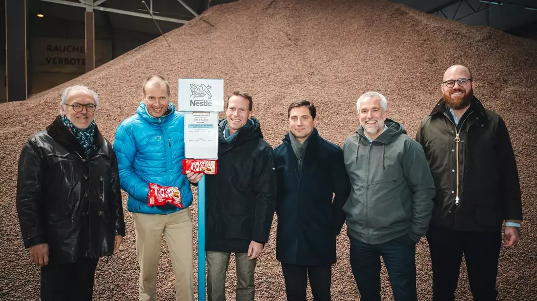 Erstes KitKat mit Kakao aus dem Nestlé Income Accelerator in Europa lanciert - Bild: presseportal.de