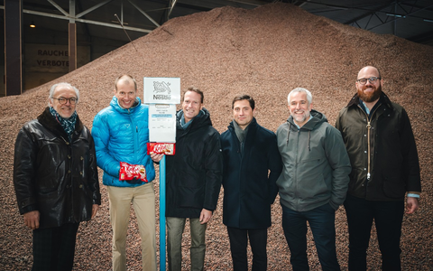 Erstes KitKat mit Kakao aus dem Nestlé Income Accelerator in Europa lanciert - Foto: presseportal.de