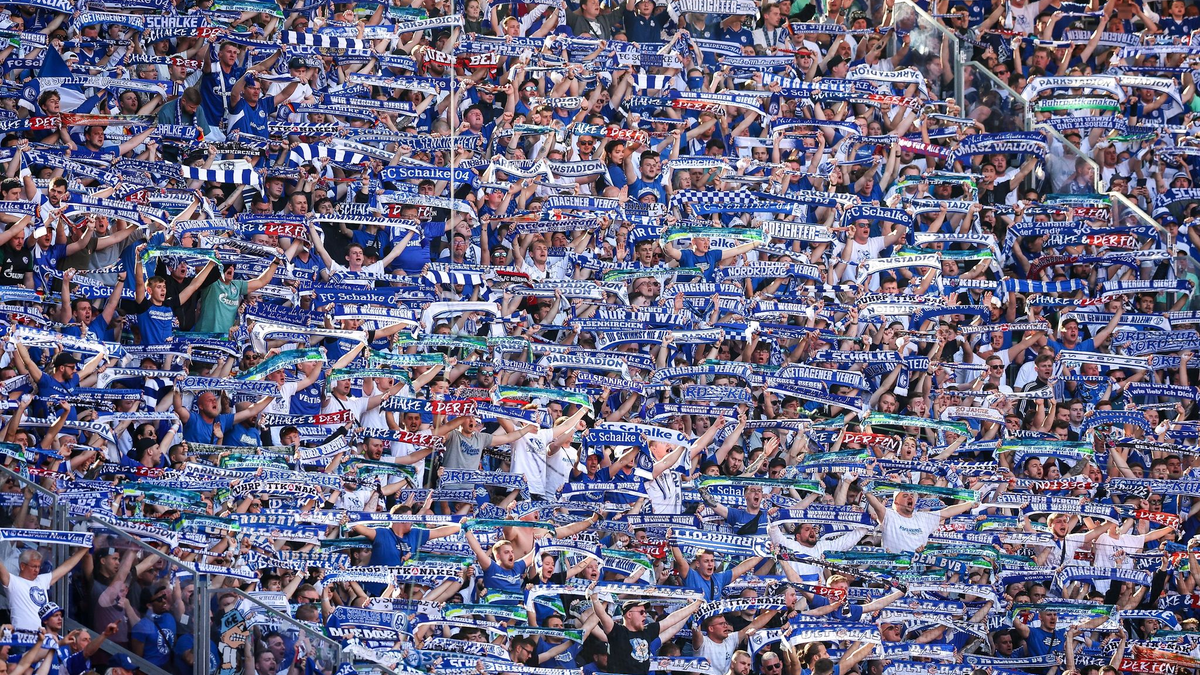 Die Schalker Fans hoffen auf einen Sieg gegen den HSV. - Foto: Jan Woitas/dpa
