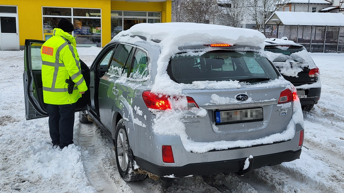 POL-LDK: 16 von 20 Fahrzeugen hatten Schnee auf dem Dach+Unfallfluchten in Wetzlar und Haiger+Auseinandersetzung in der Asylunterkunft in Haiger+ - Foto: presseportal.de