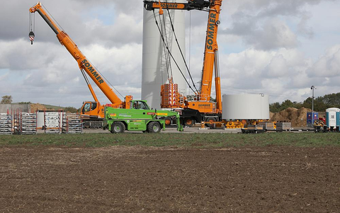 Windrad-Bau (Archiv) - Foto: über dts Nachrichtenagentur