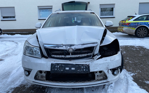 POL-PDLD: Insheim, BAB65 - Unfallflucht unter Alkoholeinwirkung - Foto: presseportal.de