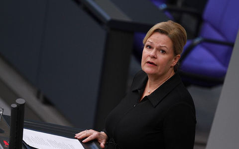 Nancy Faeser am 18.01.2024 - Foto: über dts Nachrichtenagentur