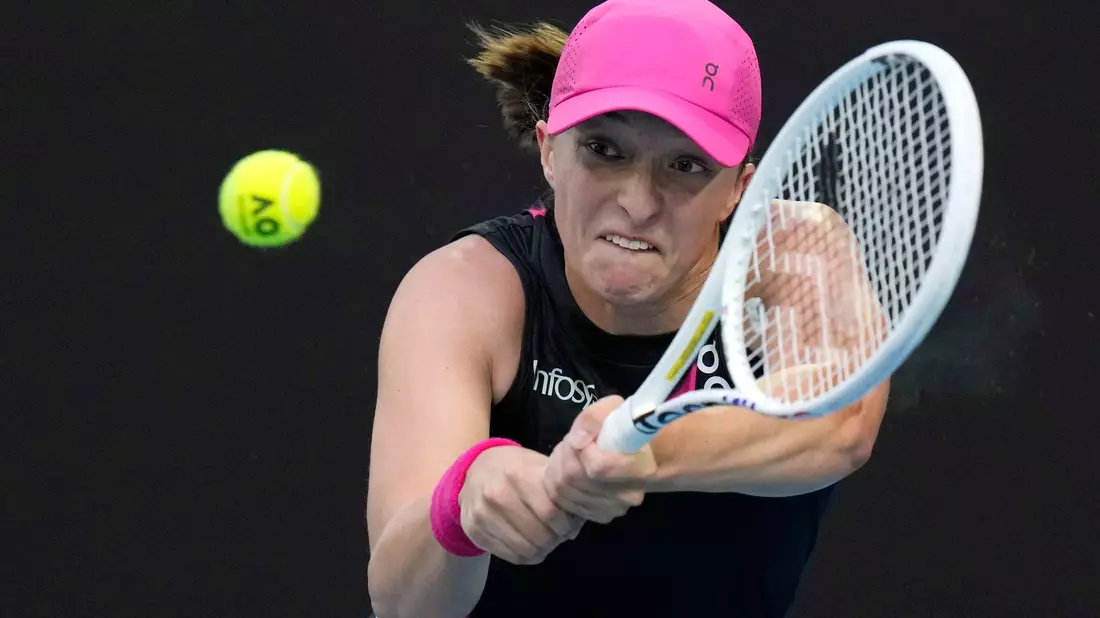 Iga Swiatek ist bei den Australian Open ausgeschieden. - Bild: Andy Wong/AP