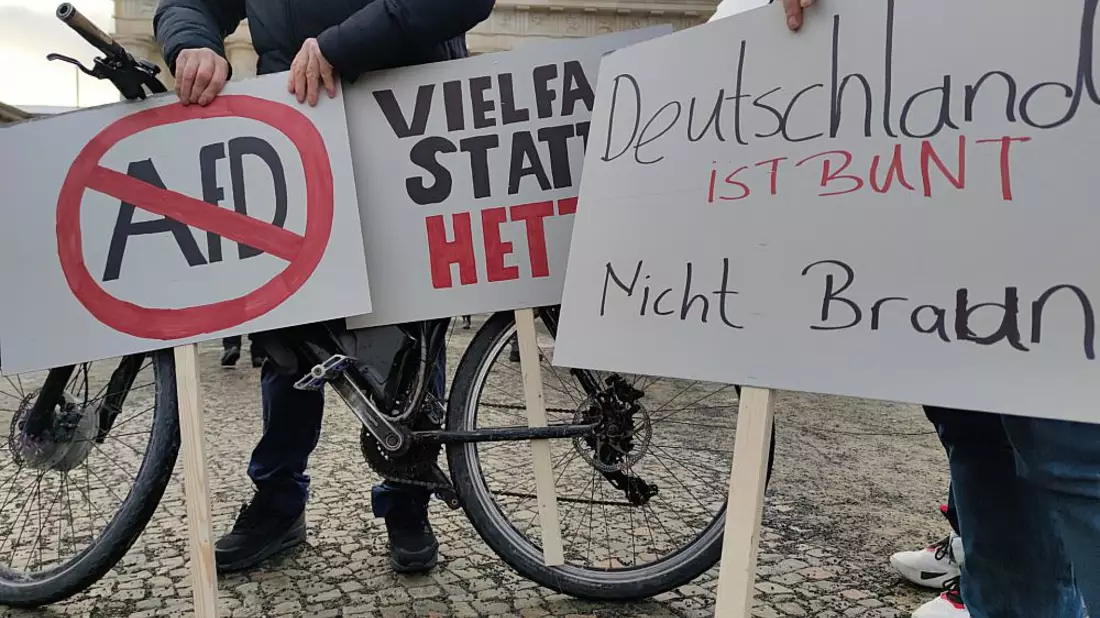 Demo gegen Rechtsextremismus (Archiv) - Bild: über dts Nachrichtenagentur