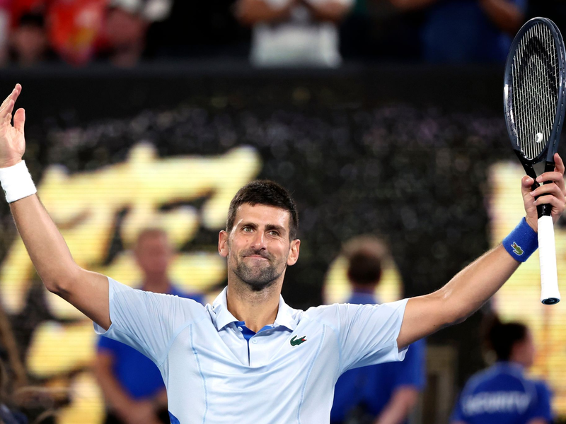 Steht bei den Australian Open im Viertelfinale: Novak Djokovic. - Foto: Asanka Brendon Ratnayake/AP