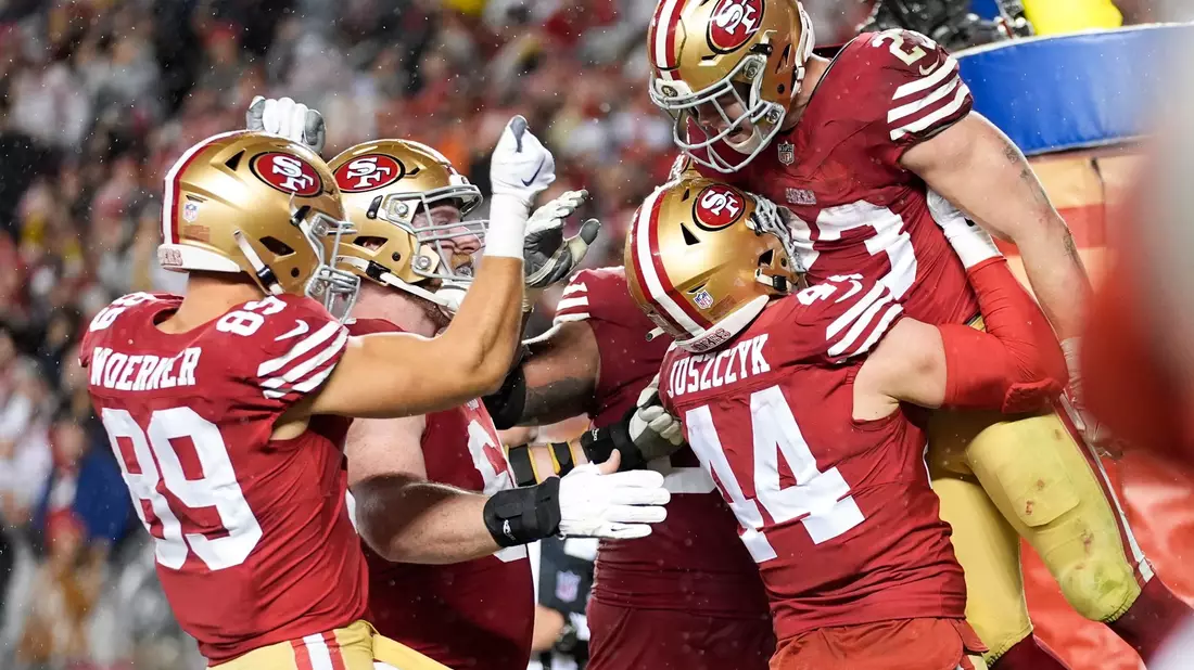 Die San Francisco 49ers sind nur noch einen Sieg vom Einzug in den Super Bowl entfernt. - Bild: Ashley Landis/AP