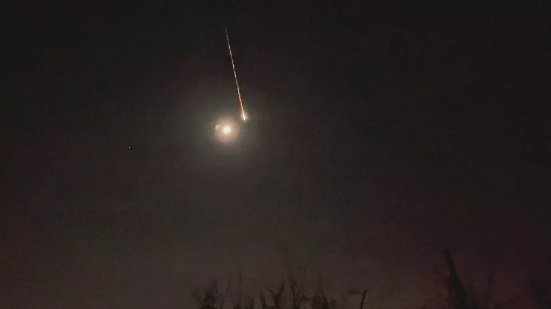 Der kleine Asteroid war in der Nacht nahe Berlin verglüht. - Bild: Christoph Seidler/DER SPIEGEL/dpa