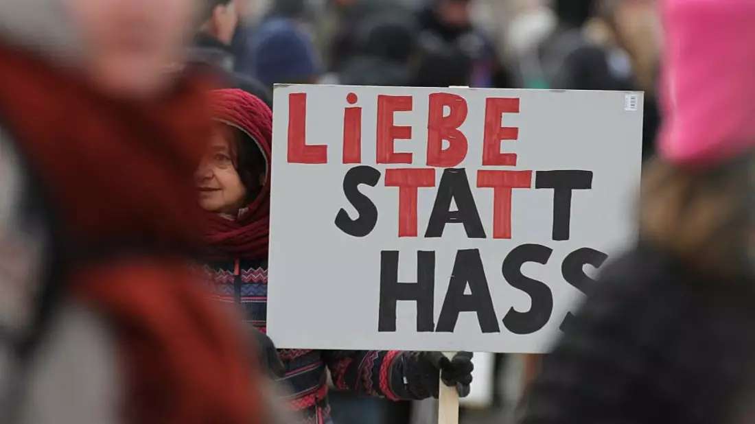 Demo gegen Rechtsextremismus am 20.01.2024 - Bild: über dts Nachrichtenagentur