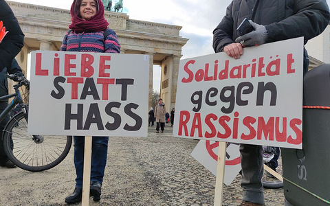 Demo gegen Rechtsextremismus am 20.01.2024 - Foto: über dts Nachrichtenagentur