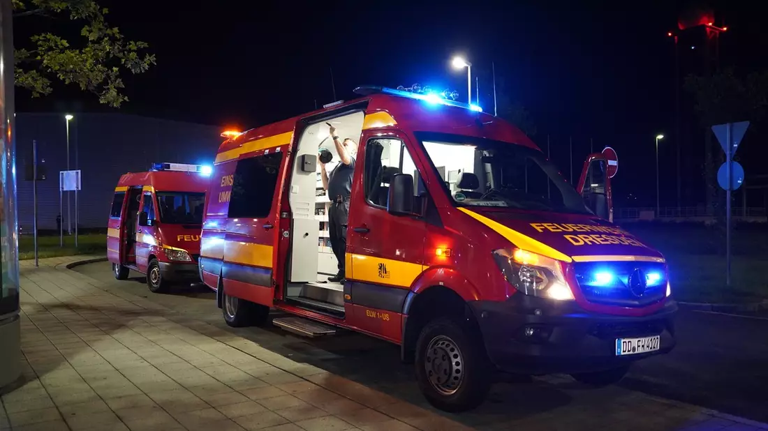 FW Dresden: Feuerwehr Dresden wird zur Sicherheitslandung eines Flugzeuges alarmiert - Bild: presseportal.de