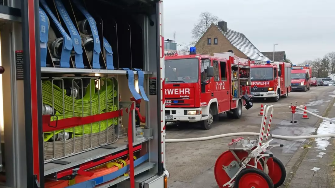 FW-KLE: Kaminbrand in Materborn - Bild: presseportal.de
