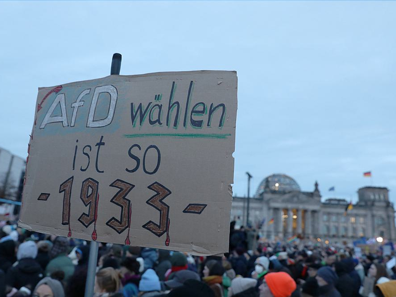 Demo gegen Rechtsextremismus am 21.01.2024 - Foto: über dts Nachrichtenagentur