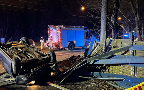 POL-DU: Fahrn: Auto überschlägt sich bei Ausweichmanöver - Zeugen gesucht - Foto: presseportal.de