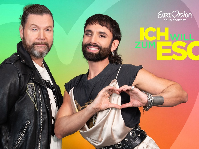 Ich will zum ESC! mit Conchita Wurst und Rea Garvey: Start am 25. Januar in der ARD Mediathek - Foto: presseportal.de
