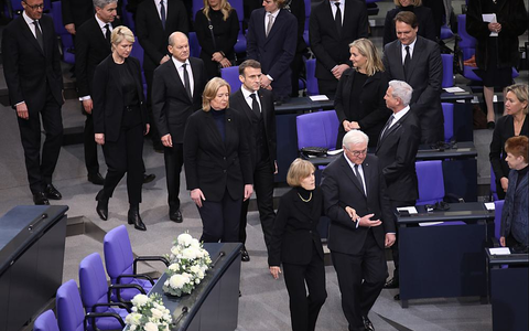 Trauerakt für Wolfgang Schäuble am 22.01.2024 - Foto: über dts Nachrichtenagentur