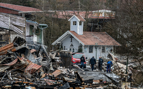 Trotz schwerer Schäden will die Westernstadt «Pullman City» im Frühjahr wieder ihr volles Programm anbieten. - Foto: Armin Weigel/dpa