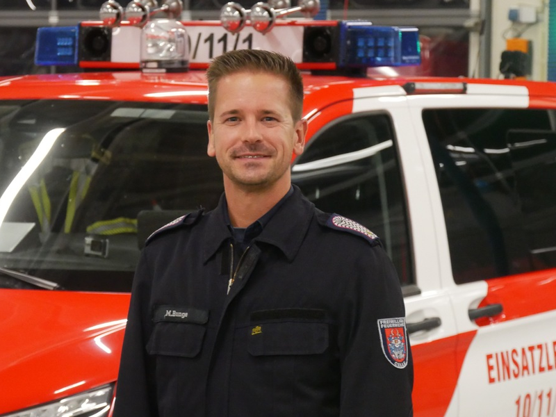 FW Celle: Mirko Bunge ist neuer stellvertretender Stadtbrandmeister und Ortsbrandmeister der Ortsfeuerwehr Celle-Hauptwache! - Foto: presseportal.de